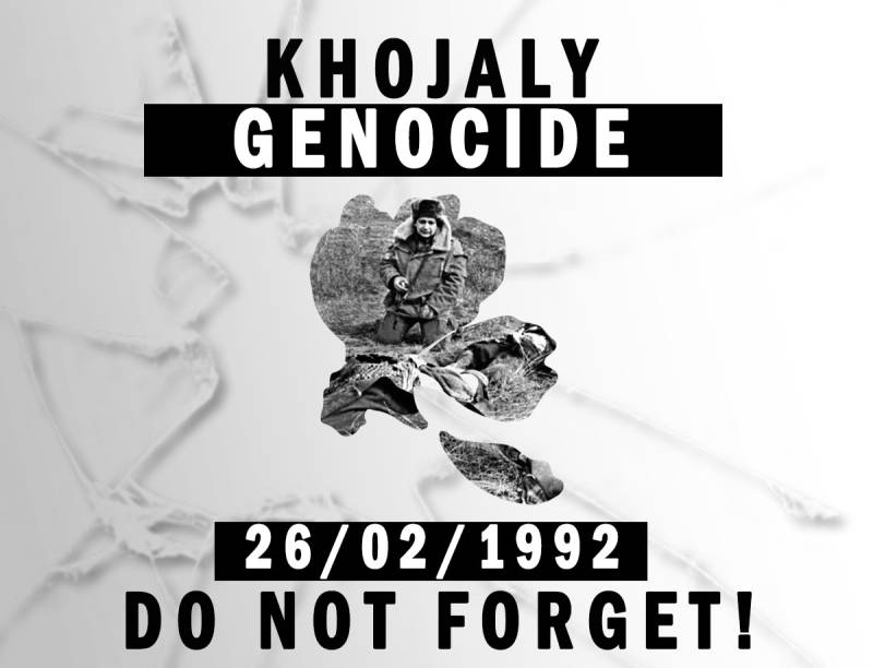 Khojaly tragedy: A genocide committed by Armenia against the Azerbaijanis