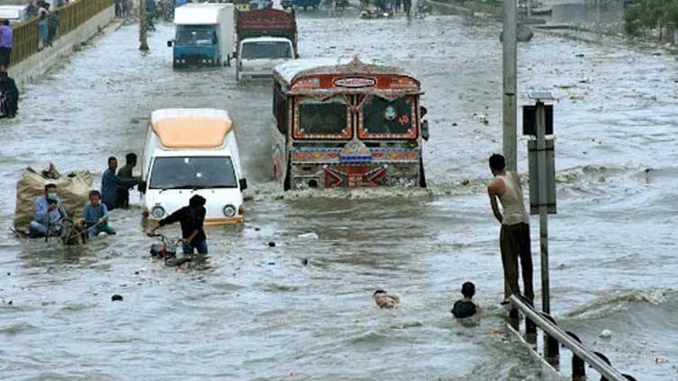Heavy rainfall, urban flooding expected in Karachi from Sunday