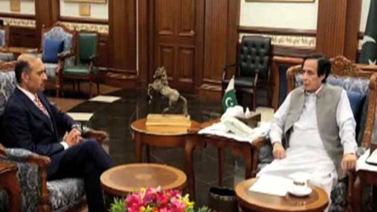 Pervaiz Elahi calls on US special envoy Dilawar Syed