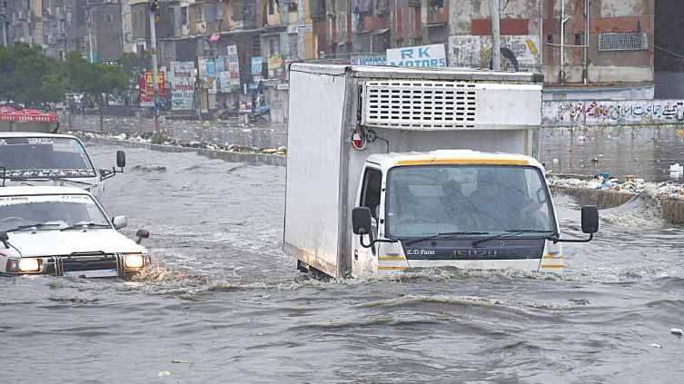 Karachi infrastructure badly affected by monsoon rainfall