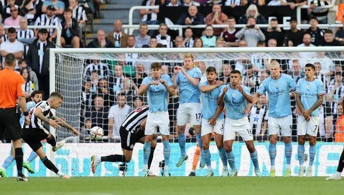 Goals galore at St. James' Park as Newcastle draw with Man City