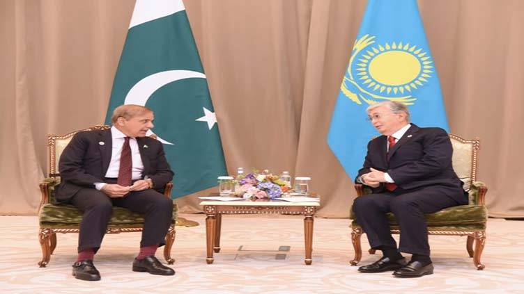 PM Shehbaz, Kazakh president discuss bilateral ties