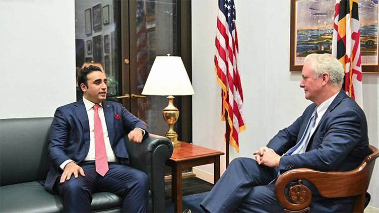 FM Bilawal meets US Senator Van Hollen