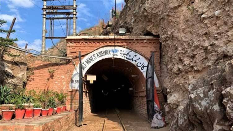 Asthama Resort at Khewra Salt Mines: Patients being treated through natural salt therapy