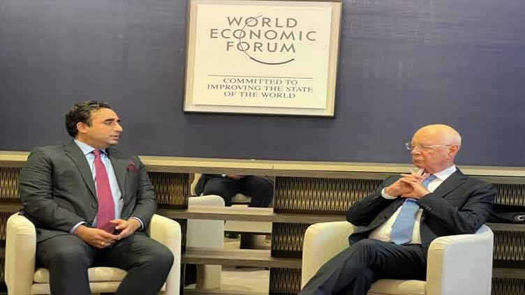 Bilawal meets WEF founder, discusses int’l cooperation