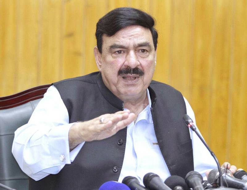 Controversial person's appointment as caretaker CM a question mark on ECP's integrity: Sheikh Rasheed