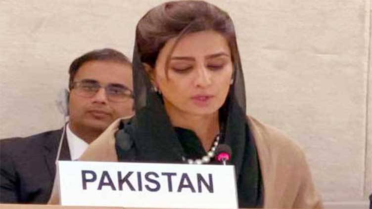Hina Rabbani Khar presents report on Pak performance to UN Rights Council