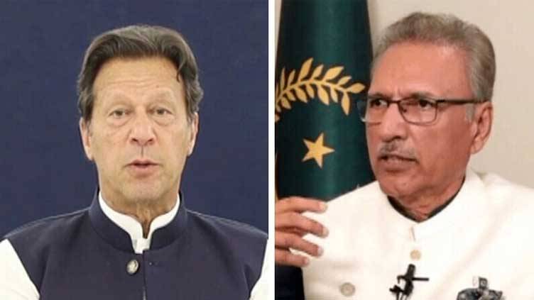 In letter to president, Imran Khan raises issue of PTI leaders' arrests