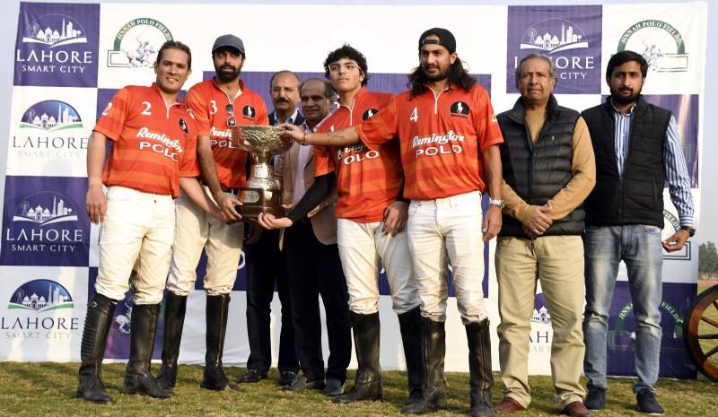 3rd Allama Iqbal Polo Tournament: Remington Pharma clinch trophy 