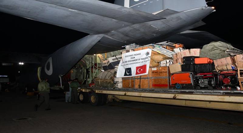 Pakistan Army dispatches relief teams to earthquake-hit Turkiye