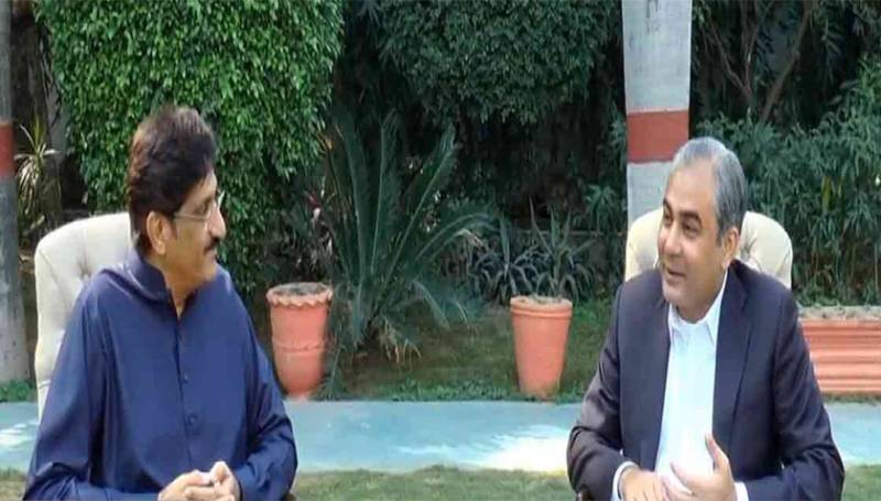 Mohsin Naqvi, Murad Ali Shah discuss matters of mutual interest