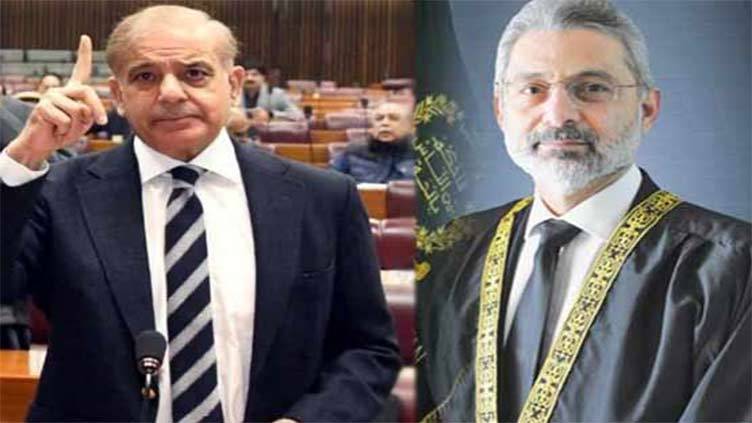 PM Shehbaz withdraws curative reference against Justice Isa
