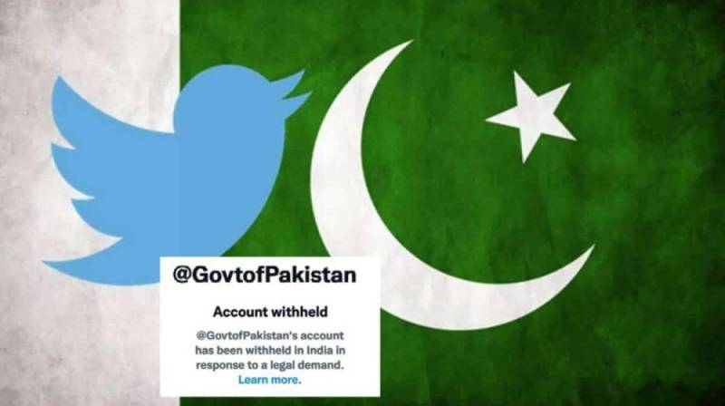 Twitter blocks Pakistani govt’s account in India