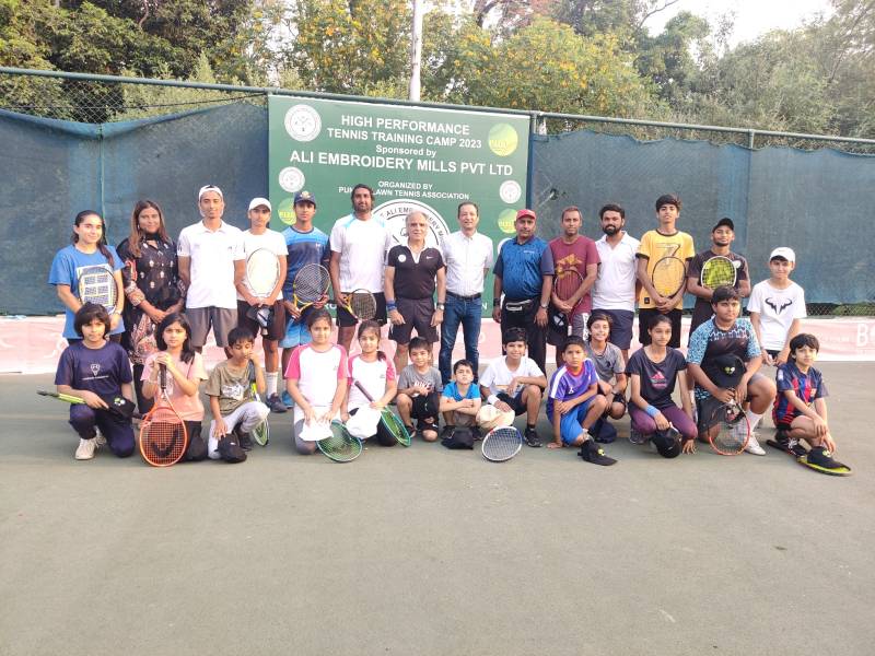 Ali Embroidery Mills CEO commends passionate participants at High Performance Tennis Camp 