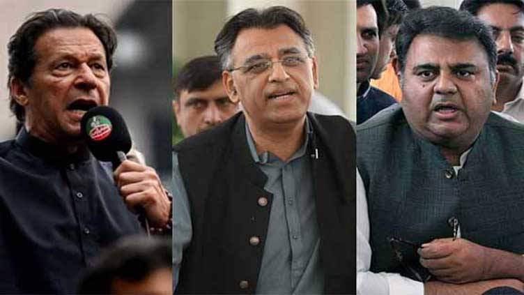 ECP summons Imran Khan, Asad Umar, Fawad in contempt case