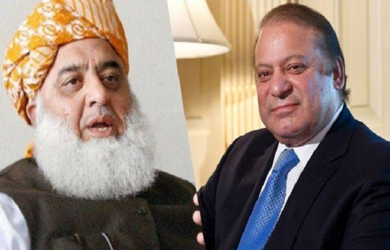  Fazl leaves for London to meet PML-N supremo Nawaz amid PTI's collapse