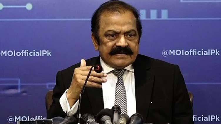 No relaxation for 'arsonists' even if they quit PTI: Rana Sanaullah