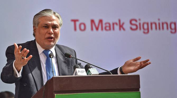 Ishaq Dar vows to bring country out of economic crisis
