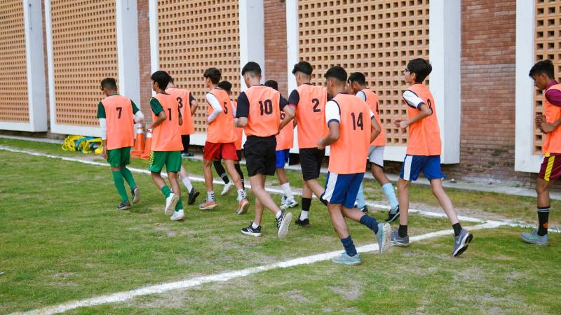 SAFF U16 Championship 2023: U16 football camp underway in Abbottabad