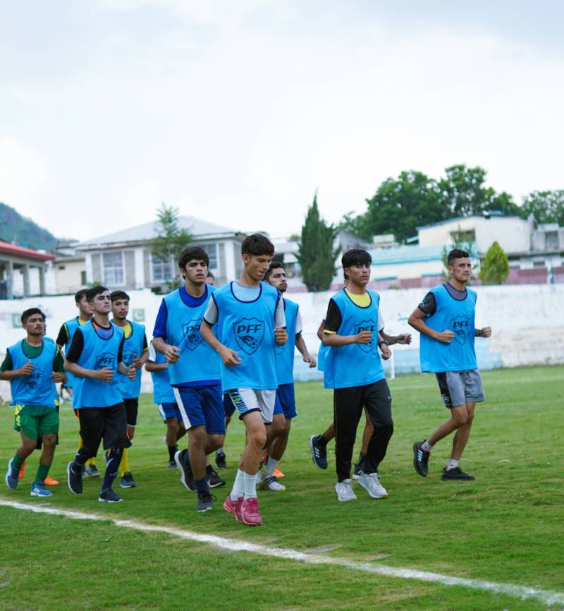 SAFF U16 Championship 2023: U16 football camp underway in Abbottabad