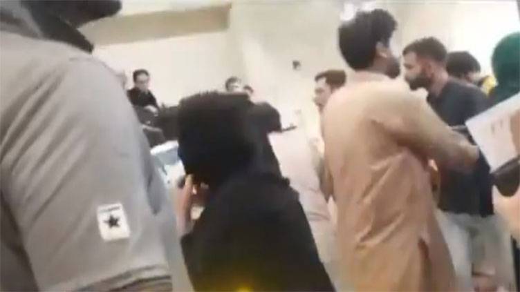 Scuffle at clothing brand sale leads to arrests in Faisalabad