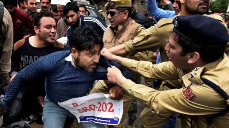 Indian troops targeting youth in IIOJK to suppress Kashmiris' struggle: Report