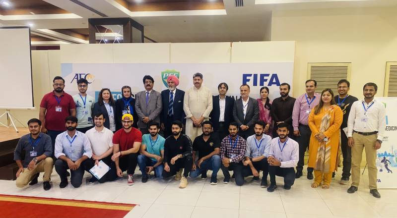 1st PFF, AFC-supported Sports Medicine Conference concludes in Lahore