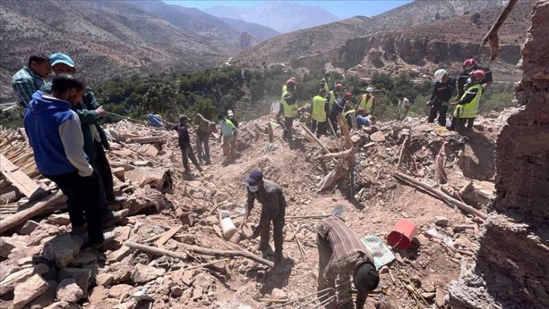 مراکش میں تباہ کن زلزلے کے بعد امدادی کارروائیاں جاری ہیں۔