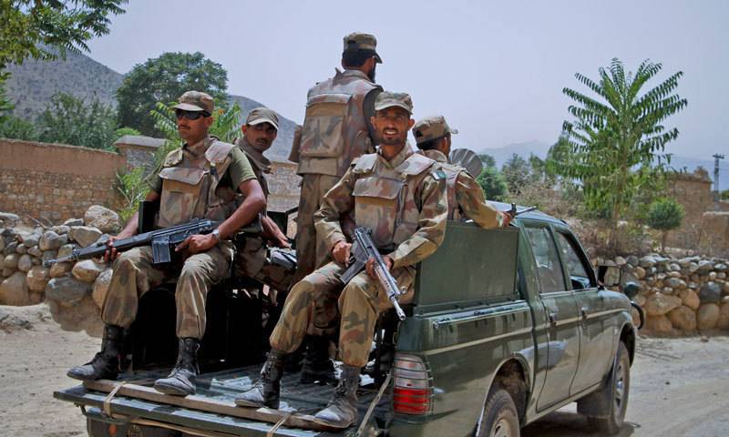  Four soldiers martyred, 3 terrorists killed in border clash: ISPR