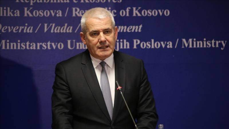 Serbia tried to annex northern Kosovo: Interior minister