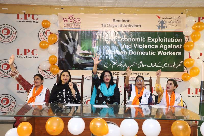 WISE seminar tackles economic exploitation and violence against women domestic workers in Lahore