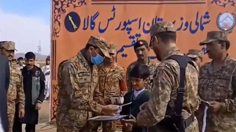 Pakistan Army organizes sports gala in Miran Shah