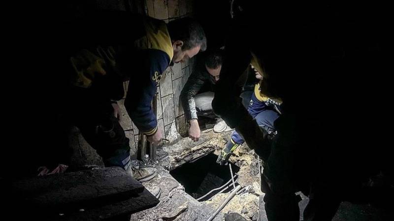 White Helmets working to uncover hidden chambers at notorious Syrian prison