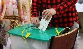 Polling underway in NA-213 by-election amid tight security