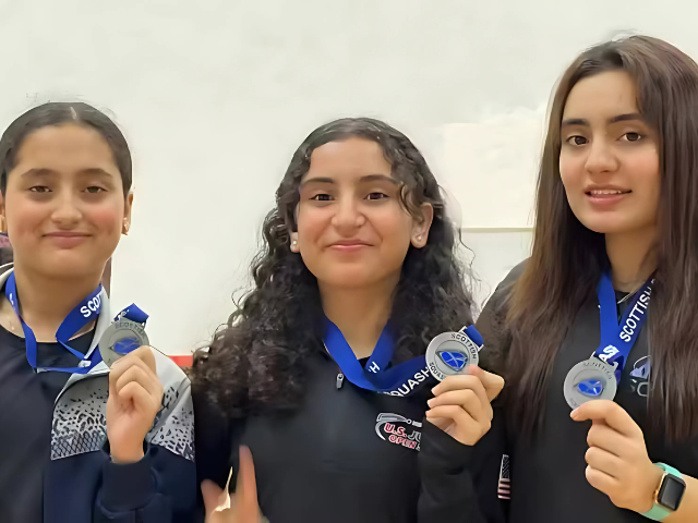 Six Pakistani players storm into semi-finals at Australian Junior Squash Open 2025