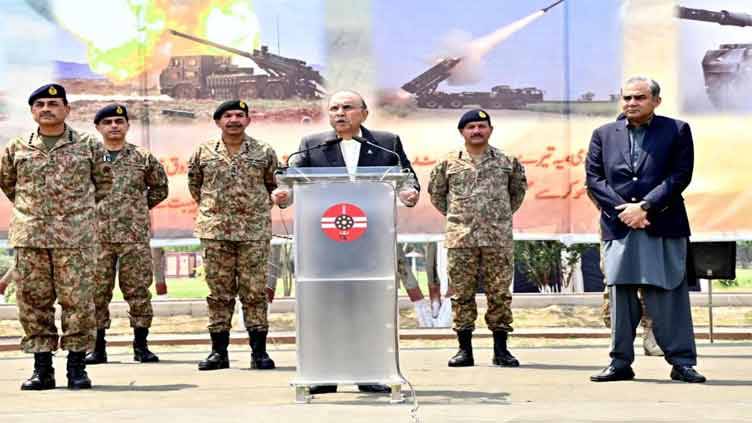 President lauds professional excellence of armed forces