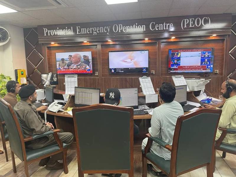 KP sets up special control room amid flood situation