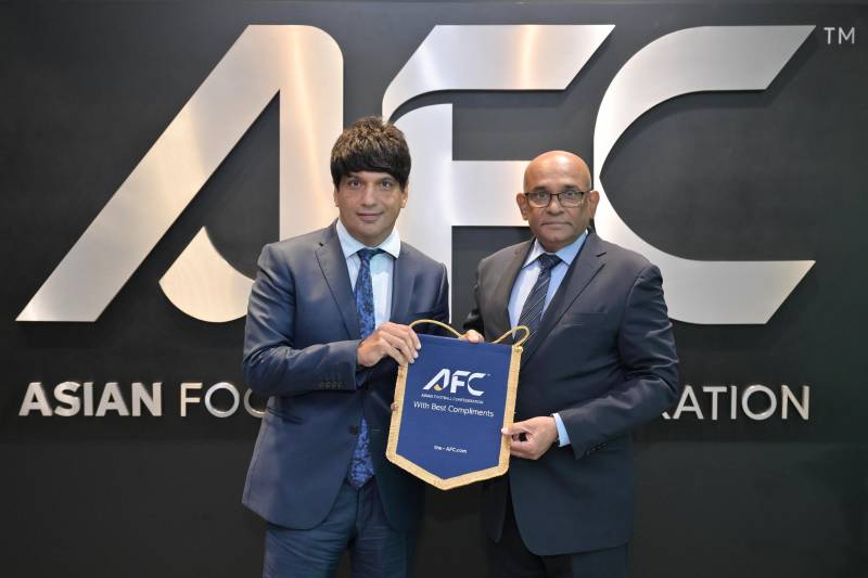 PFF delegation visits AFC Headquarters to discuss Football Development in Pakistan