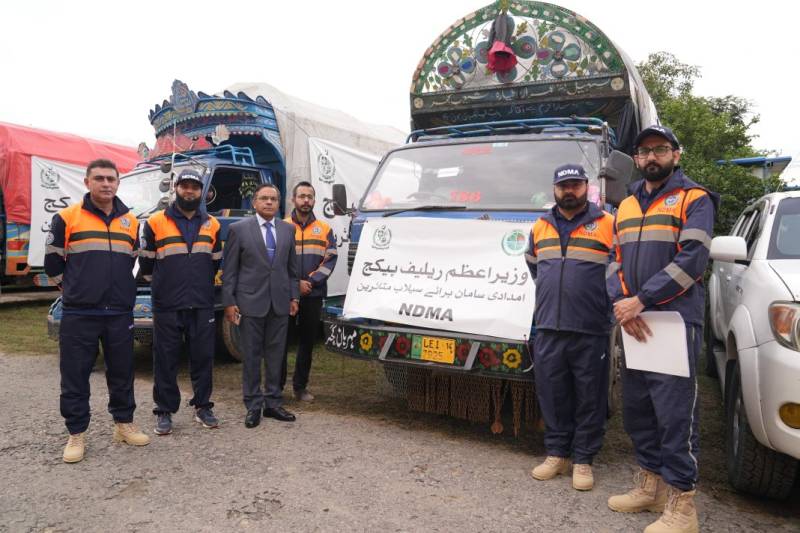 NDMA dispatches flood relief consignments to Swat, Shangla