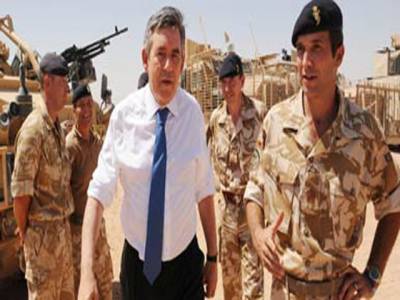 Gordon Brown hints at Afghan withdrawal