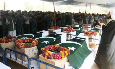 Karachi airport attack martyrs laid to rest