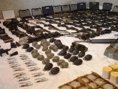 12 suspected militants arrested heavy weapons recovered