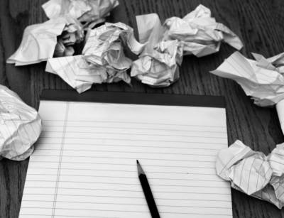 What overthinking does to a struggling writer