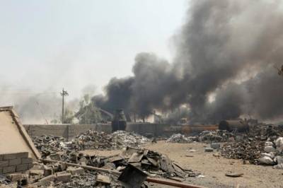 Weapons storage blast fires off bombs on Baghdad, killing four