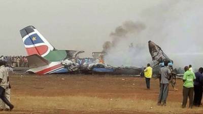 At least 17 killed in South Sudan plane crash