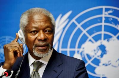 Final farewell to UN's Kofi Annan at Ghana state funeral