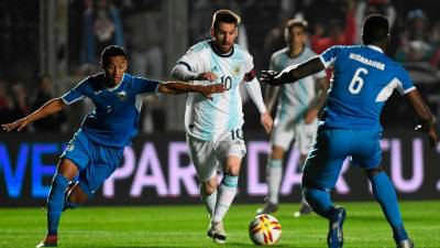 Messi brace helps Argentina to 5-1 win over Nicaragua
