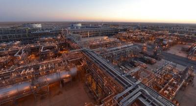 Fire at Saudi Arabia Aramco Oil facilities caused by drone attack
