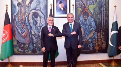 FM Qureshi, Afghanistan’s reconciliation leader Abdullah discuss Afghan peace process