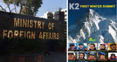Pakistan congratulates Nepalese climbers on first winter K2 ascent